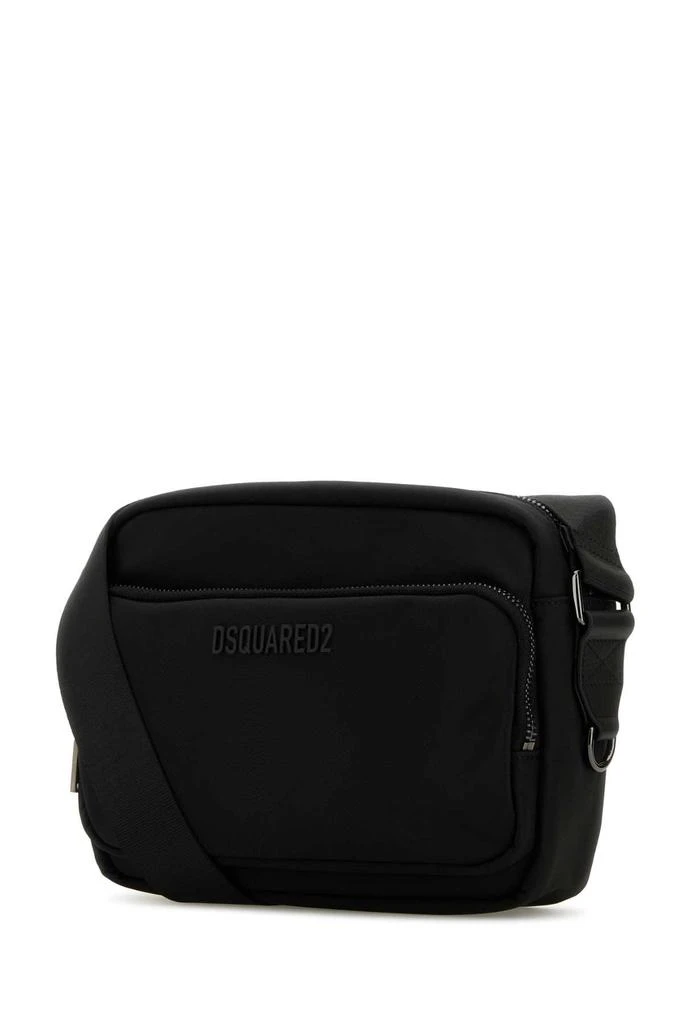 DSQUARED2 Black Fabric Urban Crossbody Bag 2