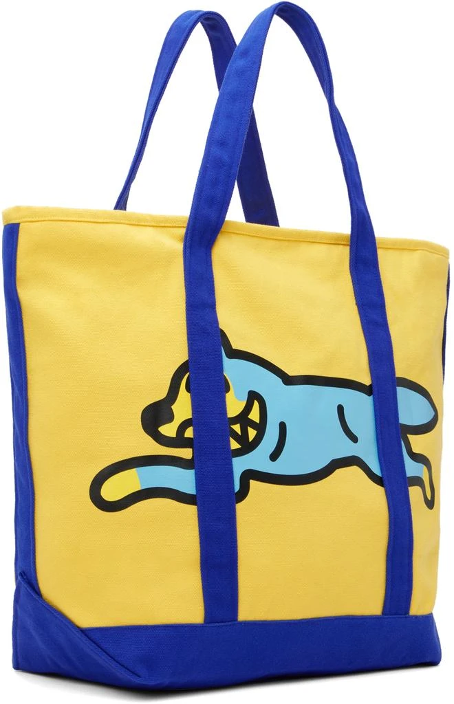 ICECREAM Navy & Yellow Running Dog Tote 3