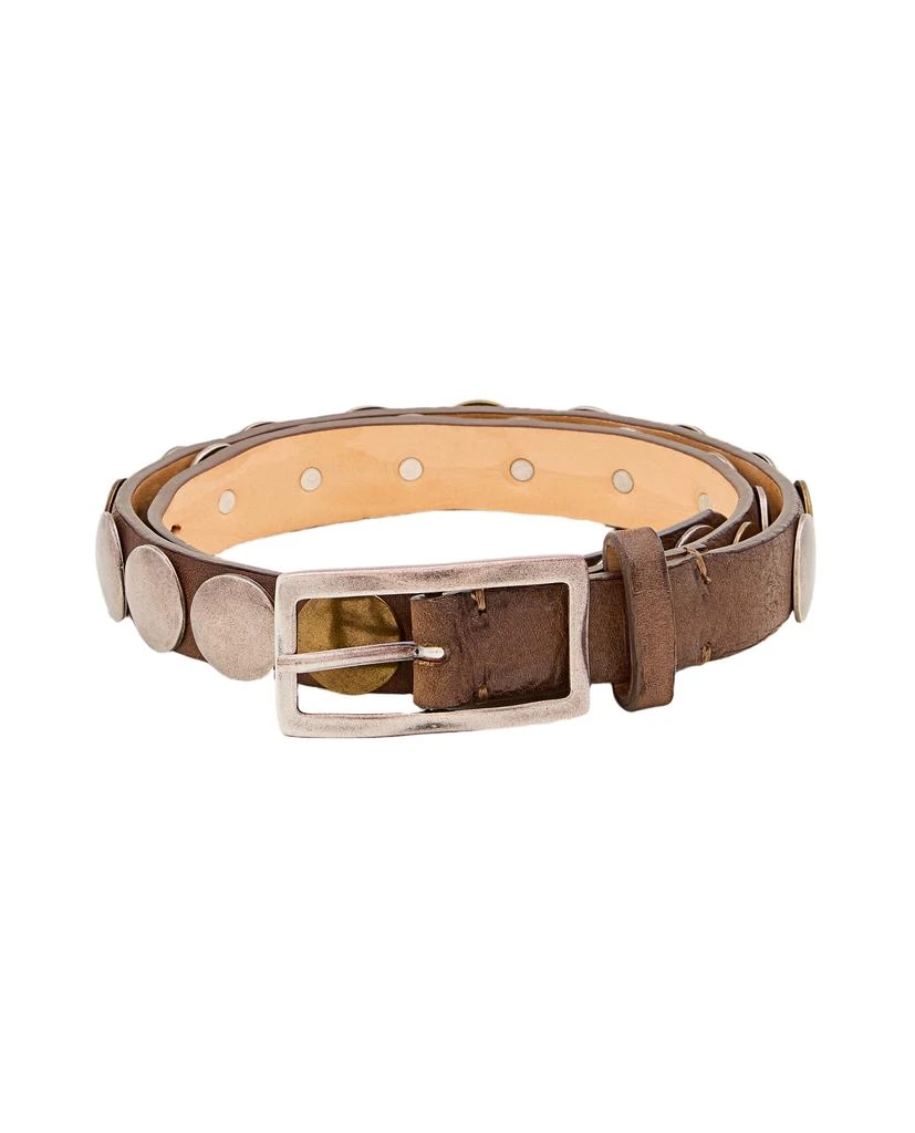 REPTILE
S HOUSE Brown Bahia Belt With Studs