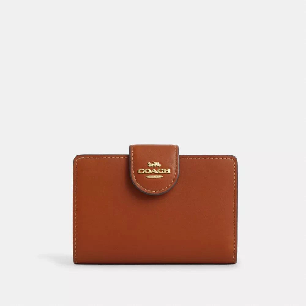 Coach Medium Corner Zip Wallet