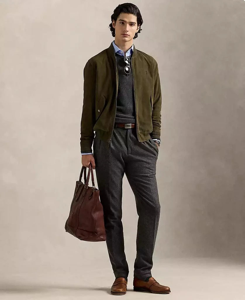 Ralph Lauren Men's Suede Bomber Jacket 4