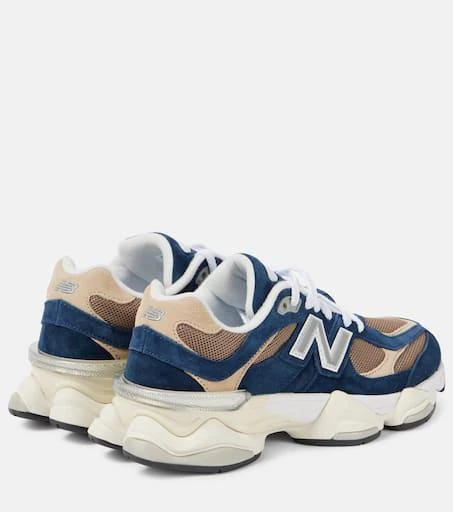 New Balance 9060 suede-trimmed sneakers 2