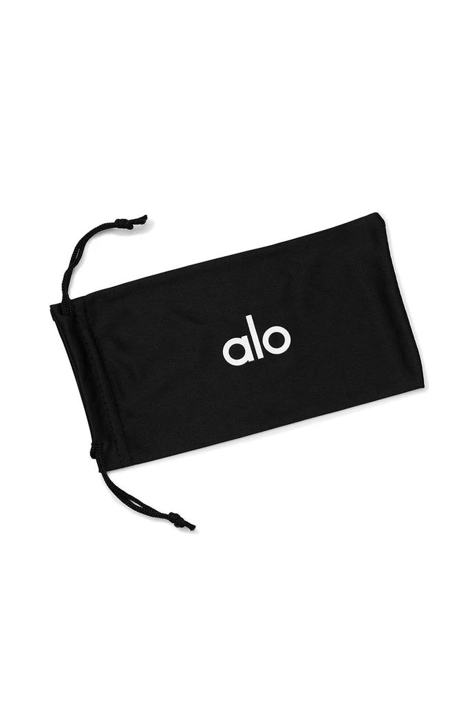 Alo Stunner Sunglasses - Gunmetal/White 4