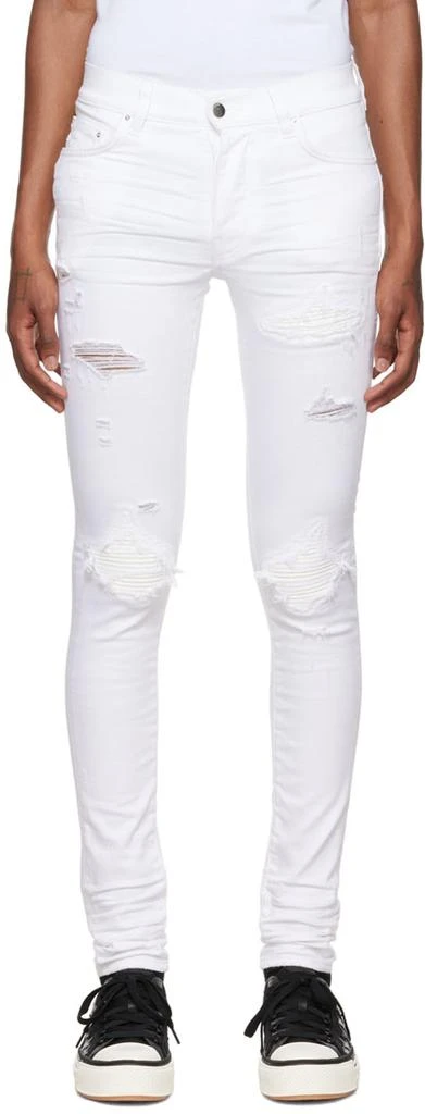 AMIRI White MX1 Jeans 1