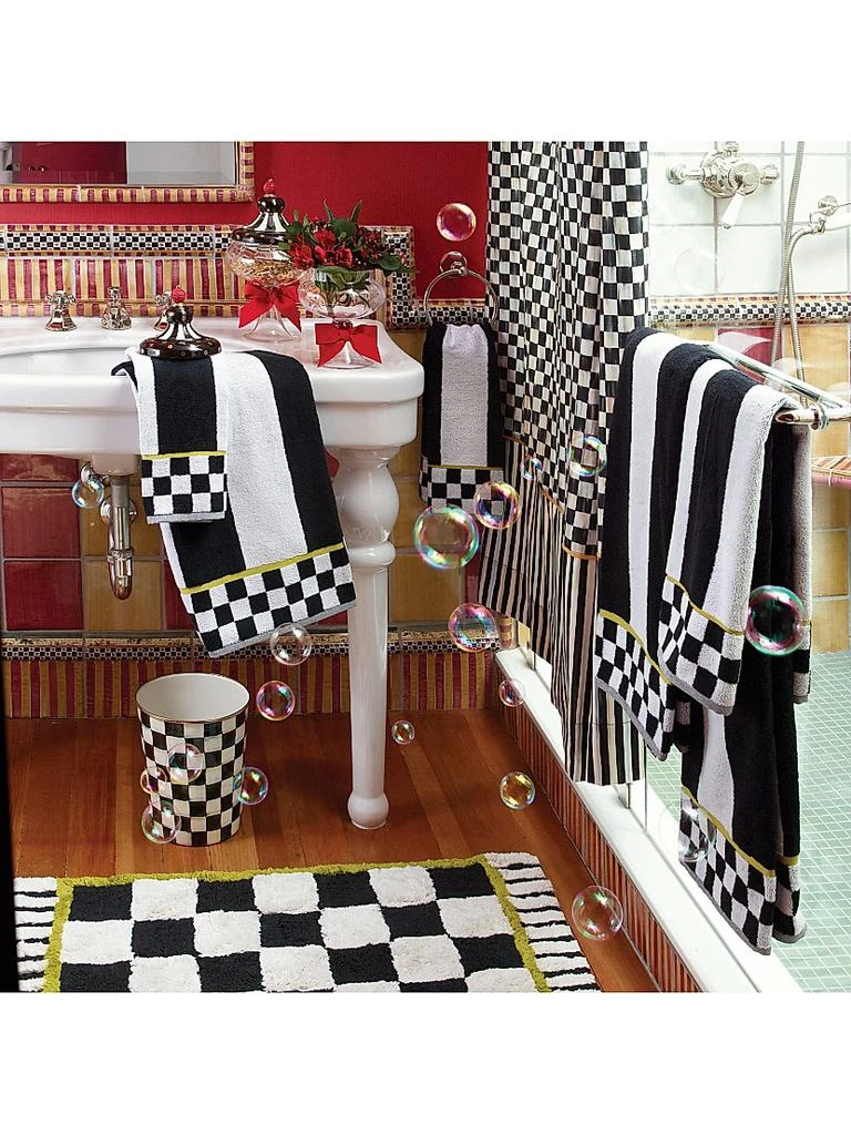 MacKenzie-Childs Courtly Check Bath Mat 3