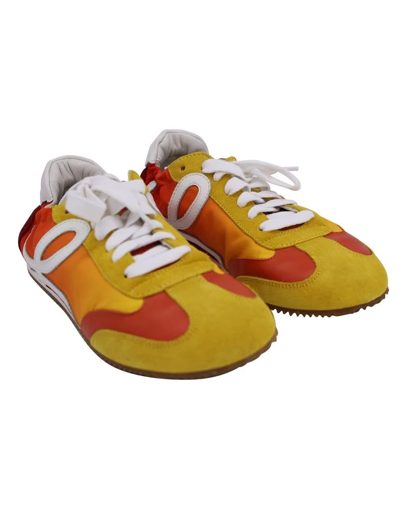 Loewe Loewe Ballet Runner Sneakers in Multicolor Nylon and Suede 3