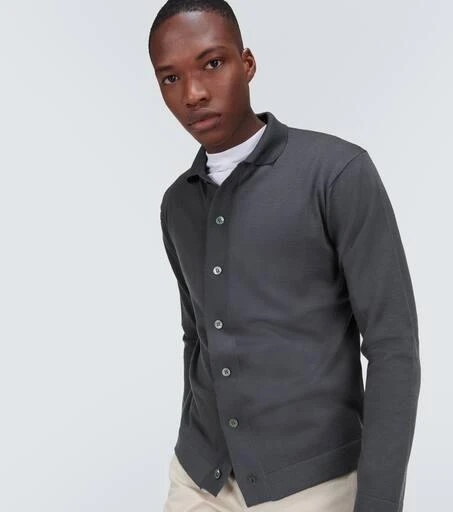 Thom Sweeney Wool Henley shirt 5