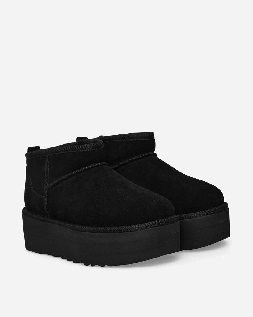 UGG Women's Classic Ultra Mini Platform Boots Black 3
