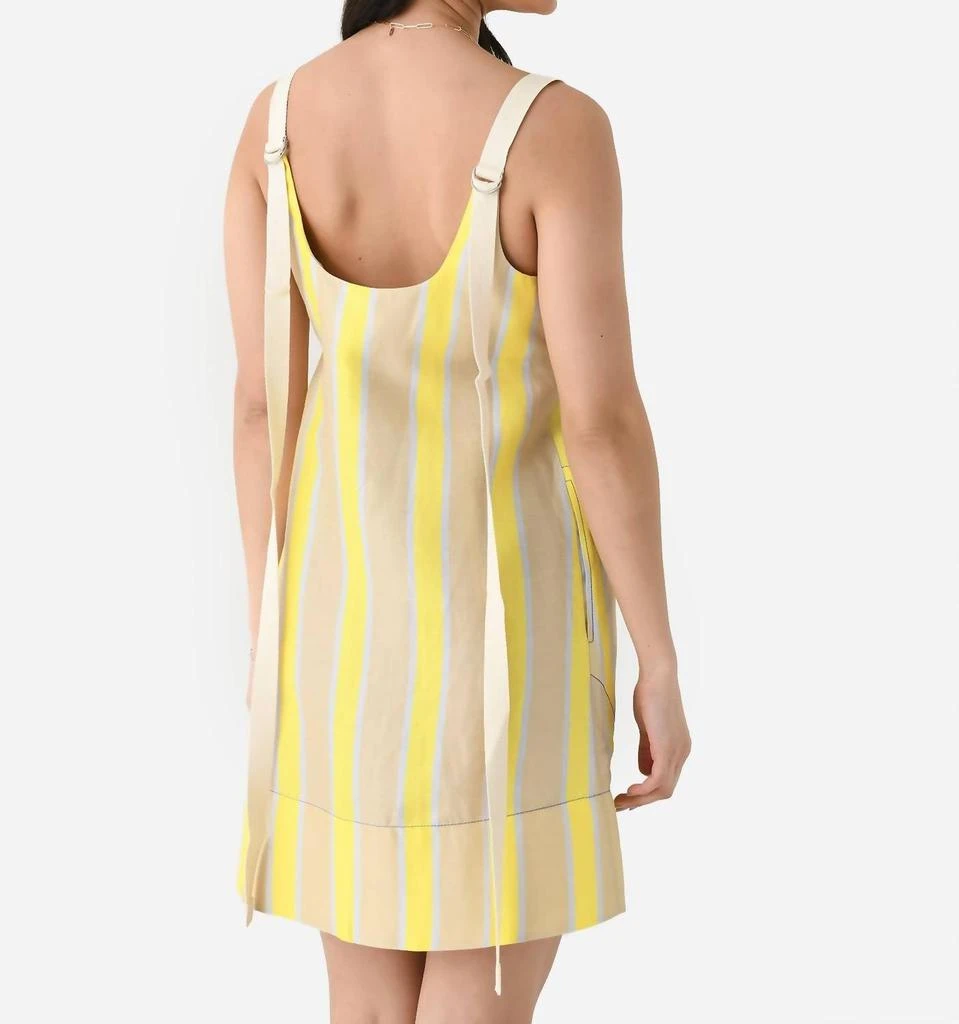 Lee Mathews Emmy Mini Dress In Lemon 3