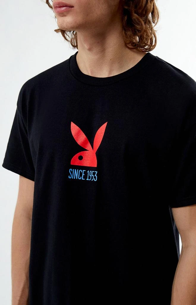 Playboy By PacSun Half Bunny Logo T-Shirt 4
