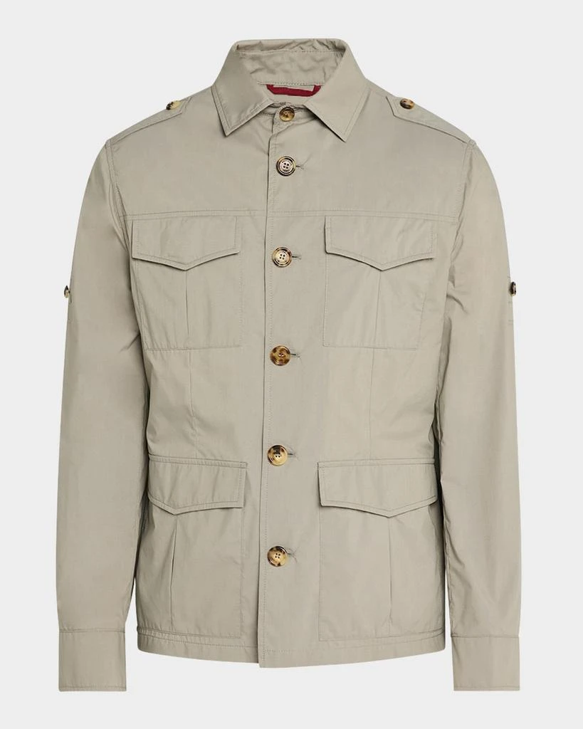 Brunello Cucinelli Men's Water-Resistant Safari Jacket 1