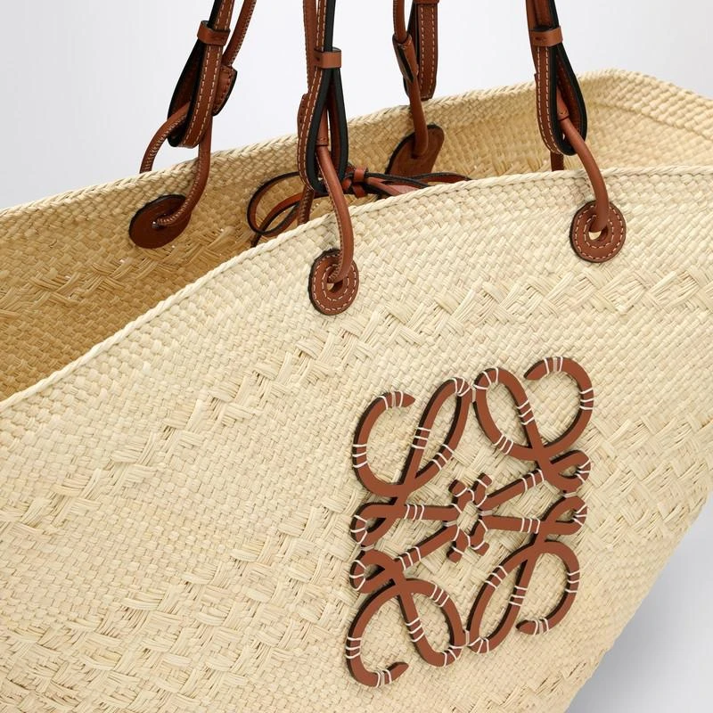 Loewe Large Anagram Basket tote in Iraca Palm 6