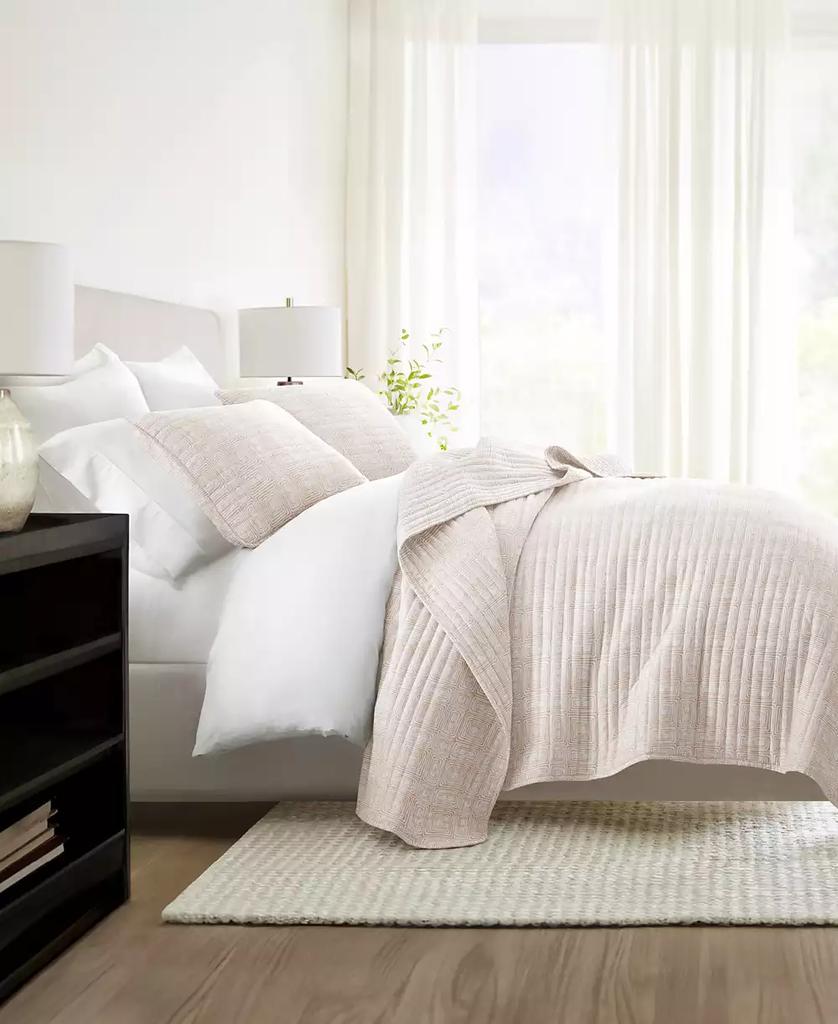 IENJOY HOME Geometric Maze Reversible 2-Pc. Quilt Set