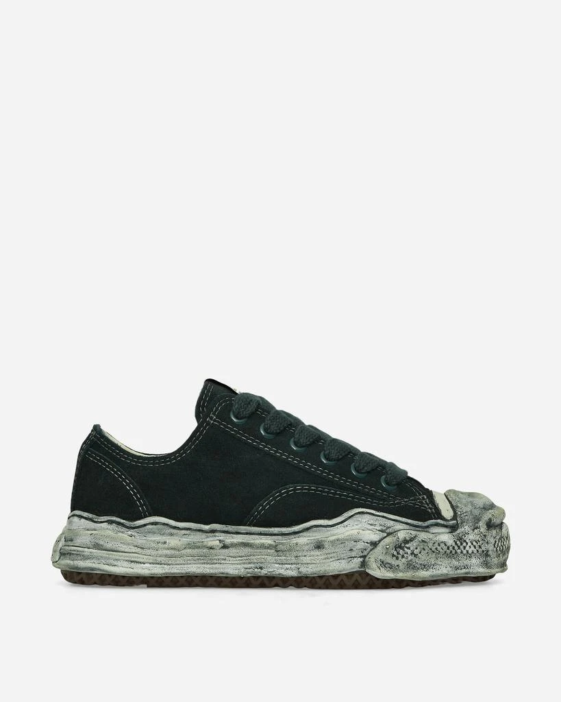 Maison MIHARA YASUHIRO Hank OG Sole Suede Sneakers Green 1