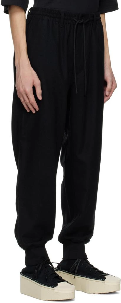 Y-3 Black Drawstring Sweatpants 2