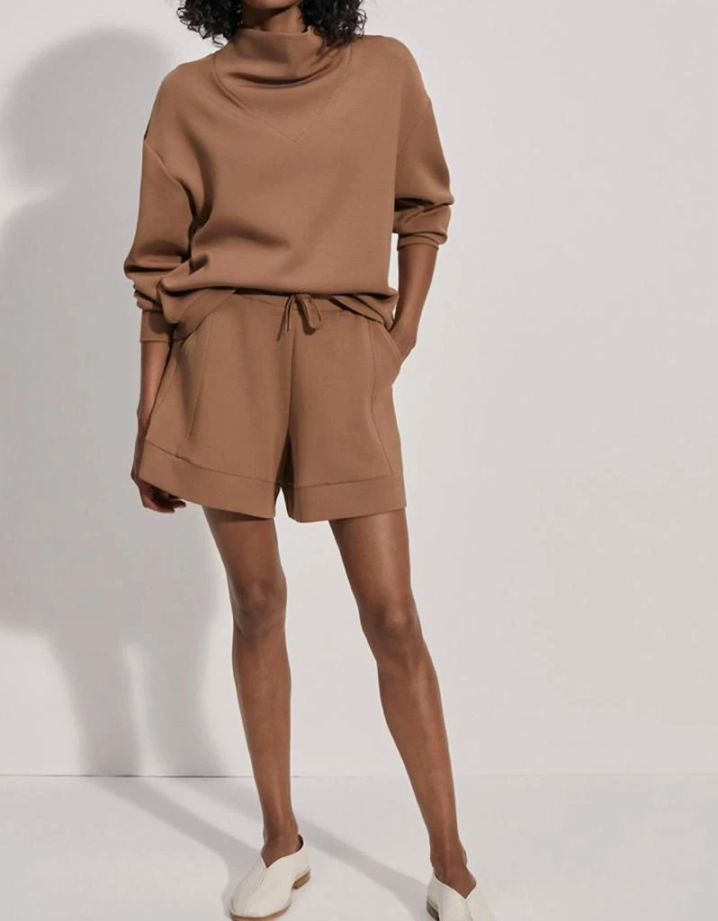 Varley Alder High Rise Short In Golden Bronze 3