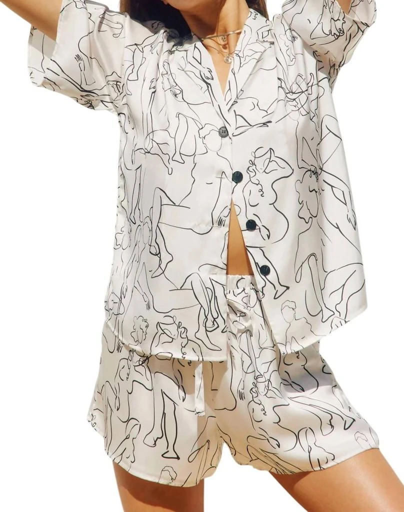 Dress Forum Dress Forum - Lady Outline Lounge Short 1