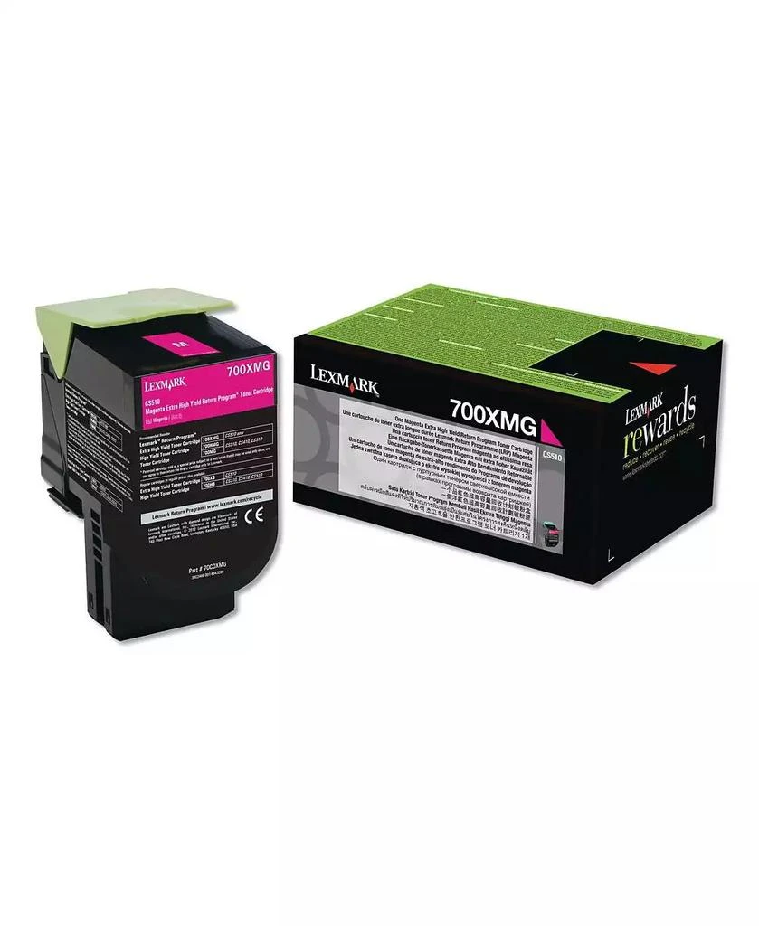 Lexmark 70C0XMG 4,000 Page-Yield TAA Compliant Return Program Extra High-Yield Toner
