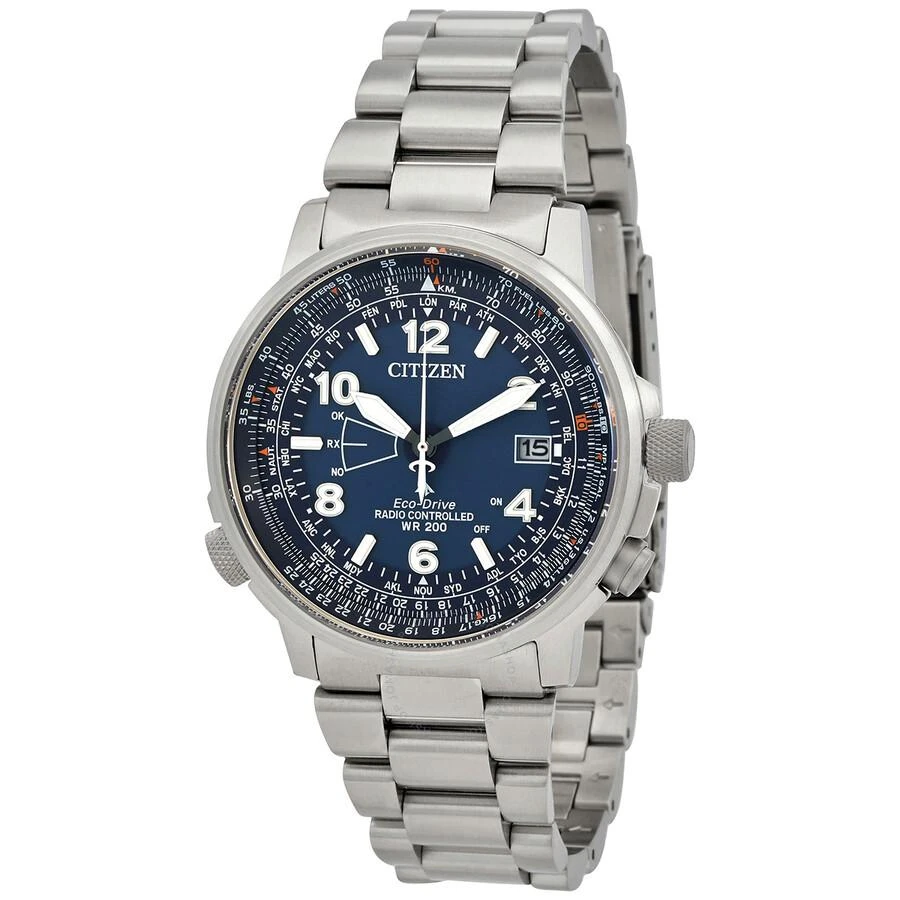 Citizen Promaster Sky Perpetual World Time Blue Dial Men's Watch CB0240-88L 1