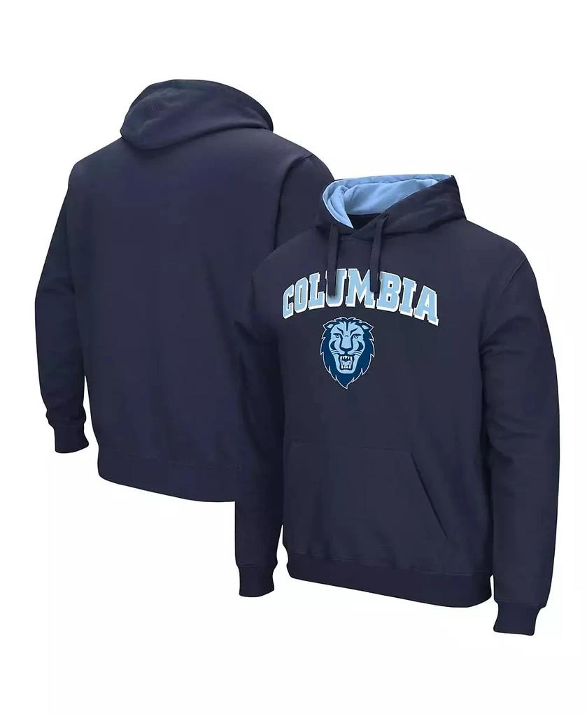 Colosseum Men's Columbia University Arch and Logo Pullover Hoodie - Hoodies  - BeyondStyle, image size:839x1024