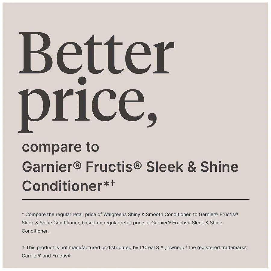 Walgreens Shiny & Smooth Conditioner 7
