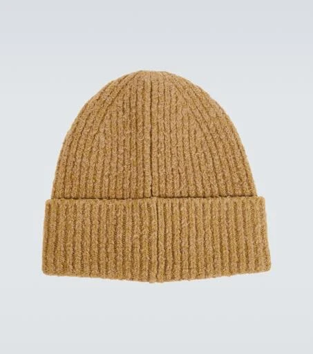 Acne Studios Ribbed-knit wool and cotton-blend beanie 4