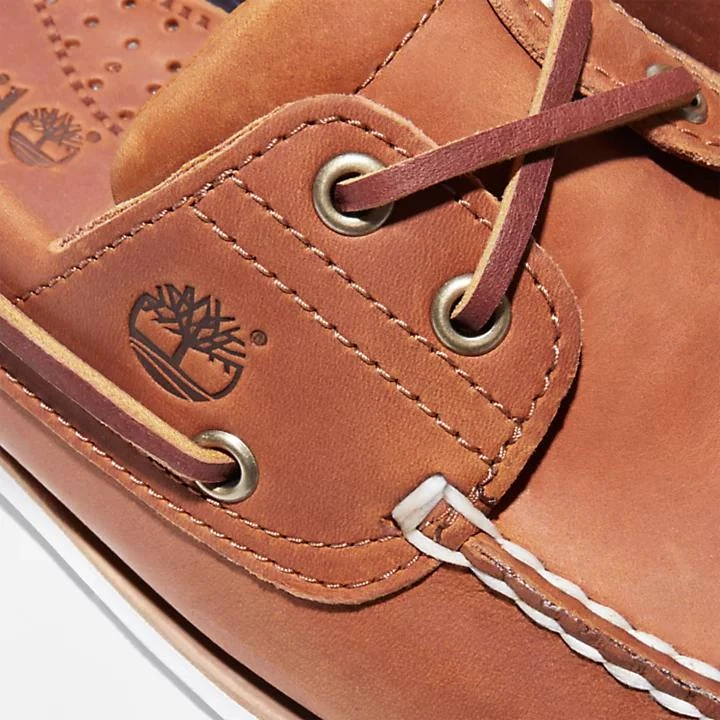 Timberland Classic Boat Shoe for Men in Orange 6