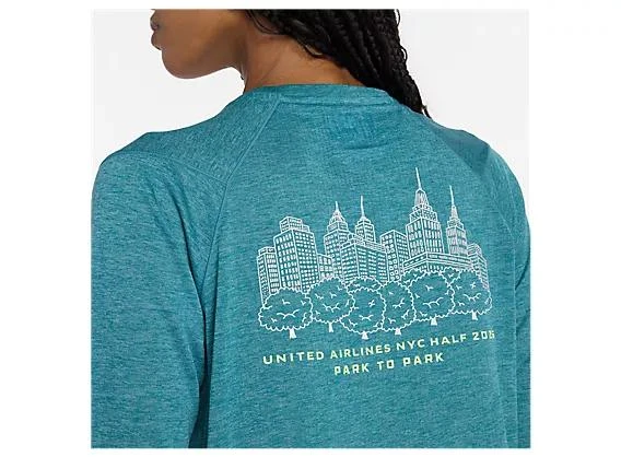 New Balance United Airlines NYC Half Graphic RC Essential Long Sleeve 3