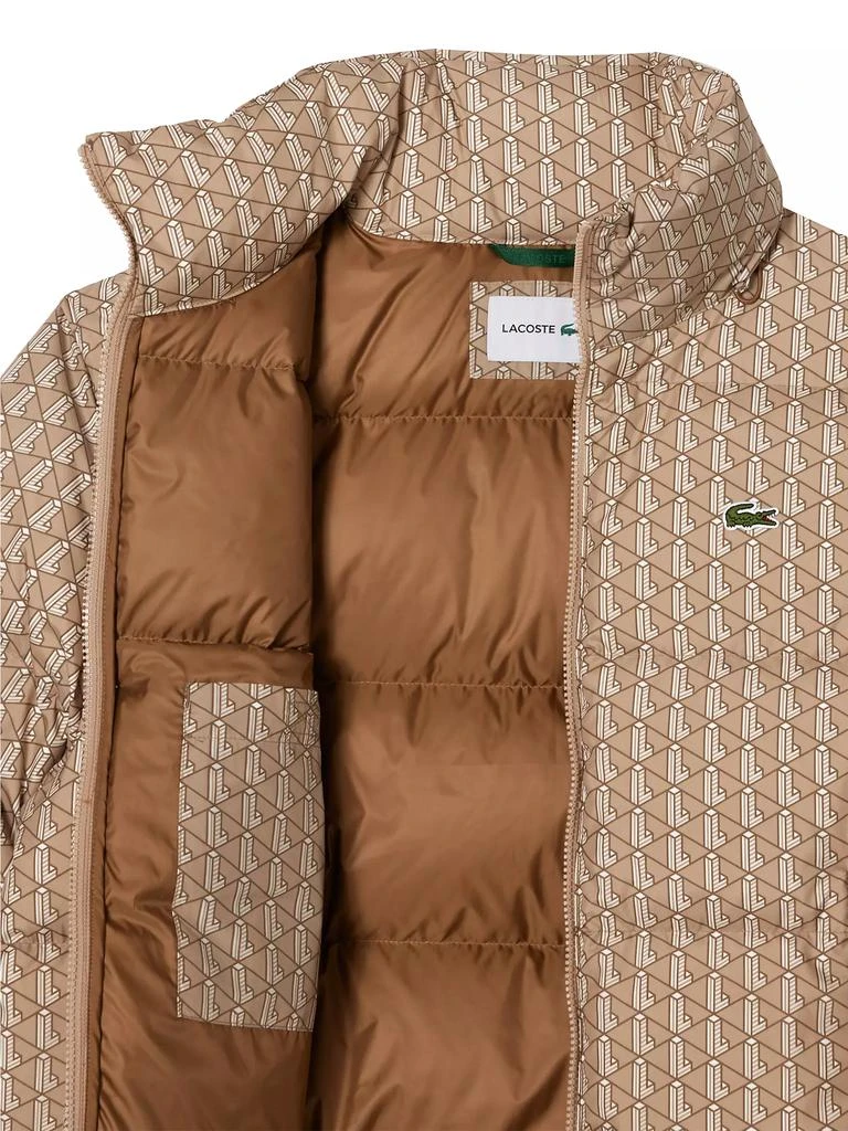 Lacoste Logo Print Puffer Jacket 3
