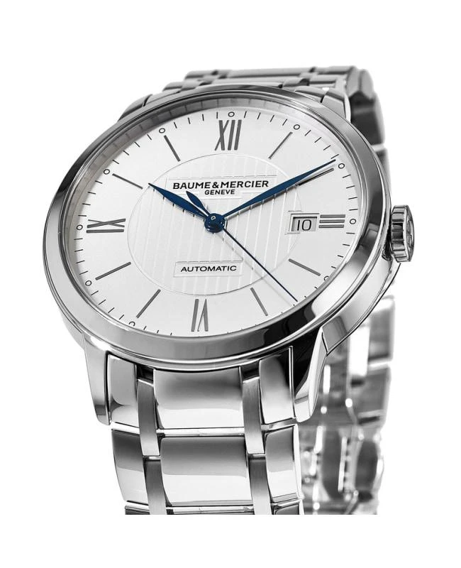 Baume & Mercier Baume & Mercier Classima Automatic Silver Dial Steel Men's Watch 10215 2