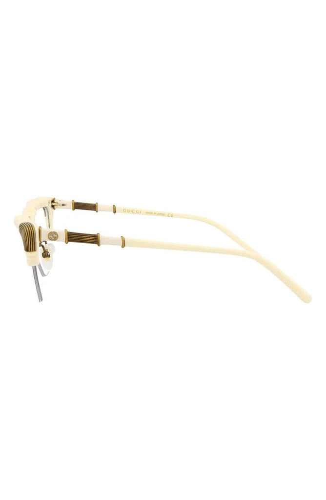 Gucci 58mm Novelty Square Optical Glasses 3