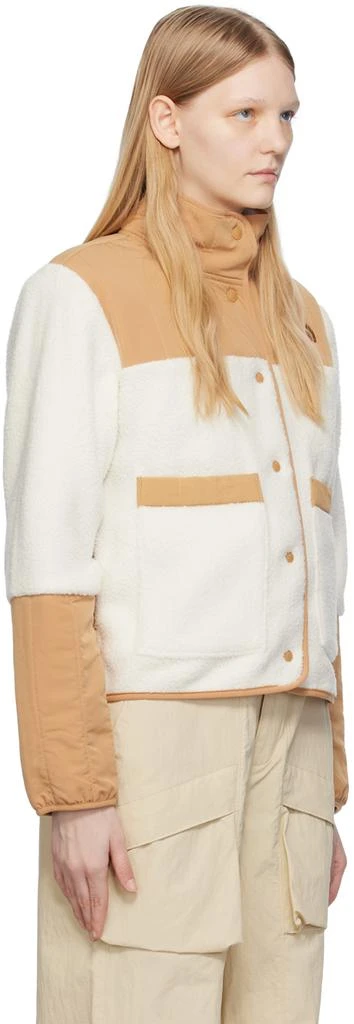 The North Face White & Tan Cragmont Jacket 2