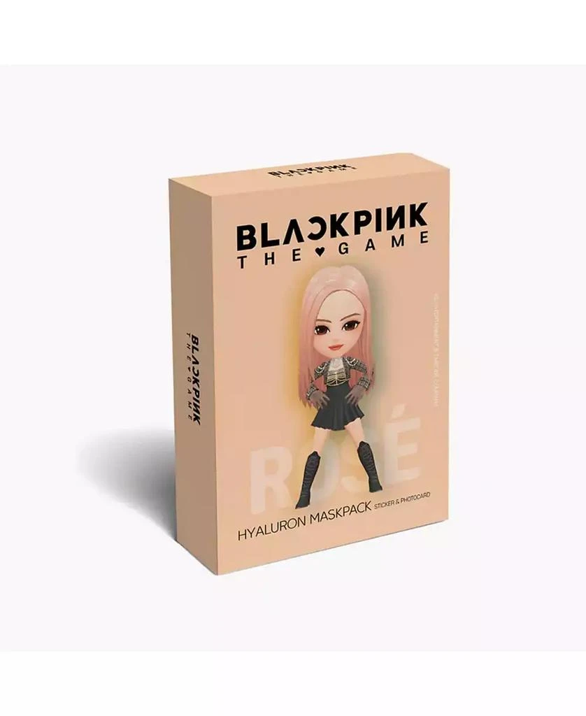 SIIA Cosmetics "BLACKPINK THE GAME" MASKPACK SET - ROSE (HYALURON)