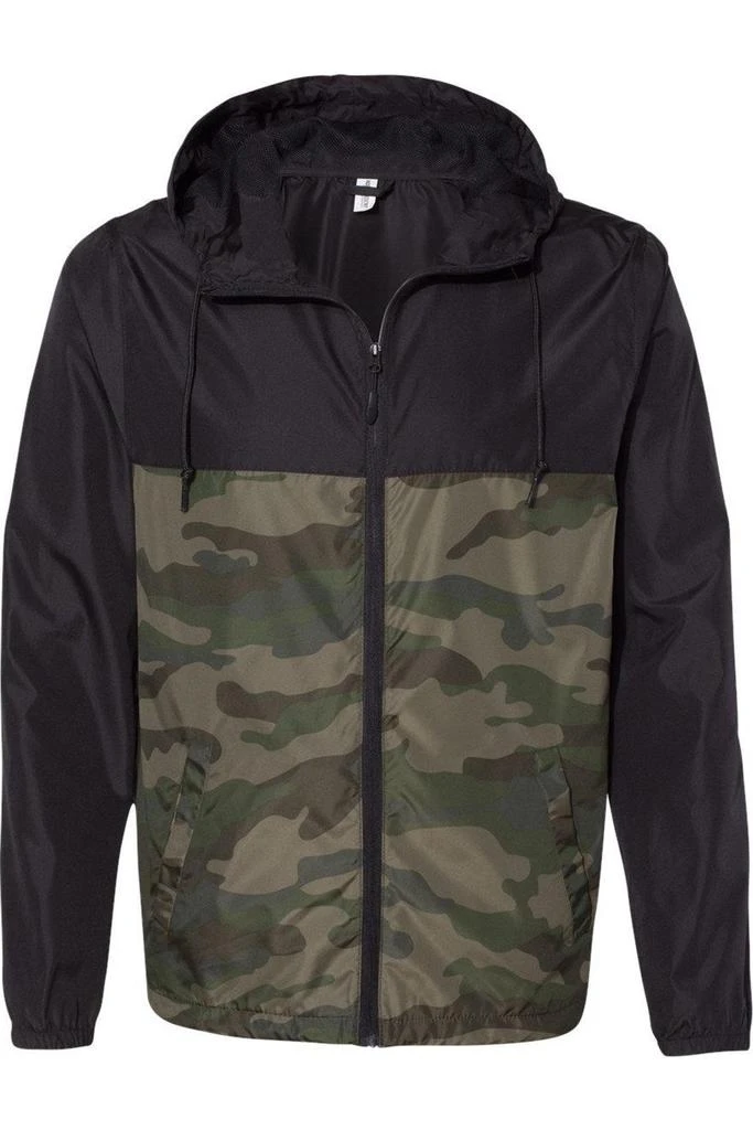 Independent Trading Co. Lightweight Windbreaker Full-Zip Jacket 5