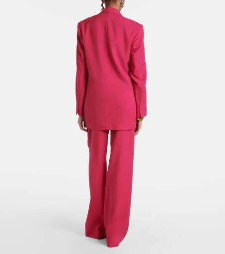 Dries Van Noten Oversized wool and mohair blazer 3