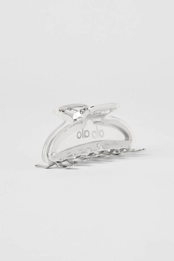 Alo Acrylic Illusion Claw Clip - Clear/Gold 1