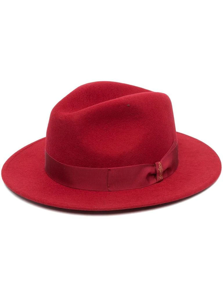BORSALINO Macho wool fedora hat - men -  -  - Red 1