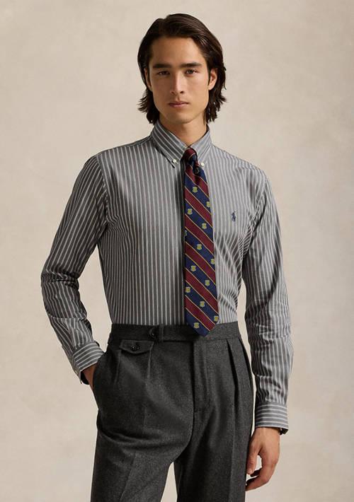 Ralph Lauren Ralph Lauren Classic Fit Striped Stretch Poplin Shirt