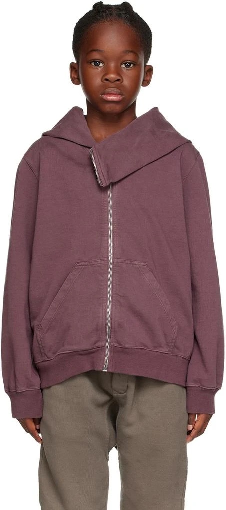 Rick Owens Kids Purple Mountain Hoodie