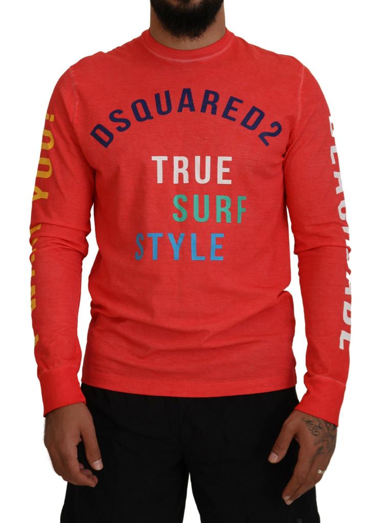 Dsqua² Colorful Print Long Sleeves Top Men's T-shirt – On Sale Now