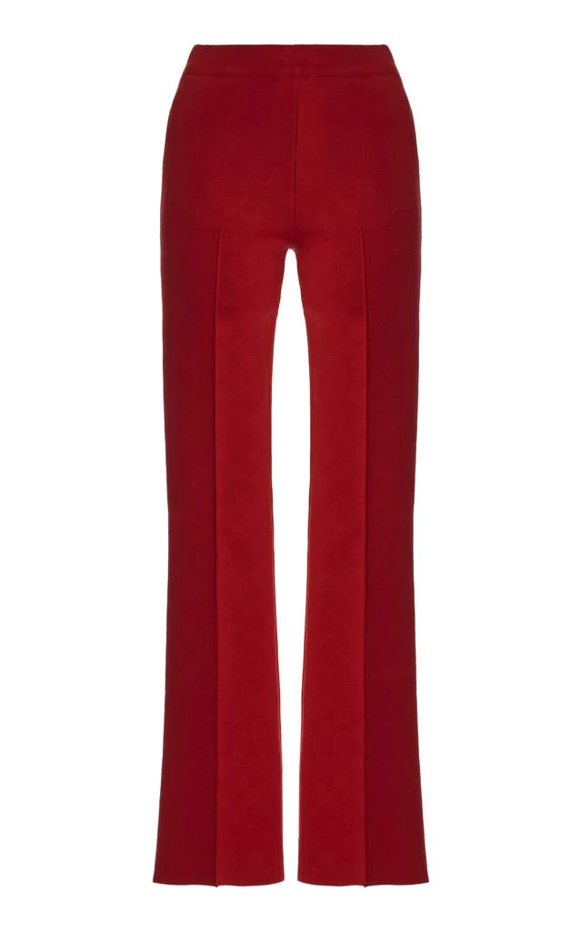 High Sport High Sport - NSFW Jules Stretch Knit Pants - Red - M - Moda Operandi 1