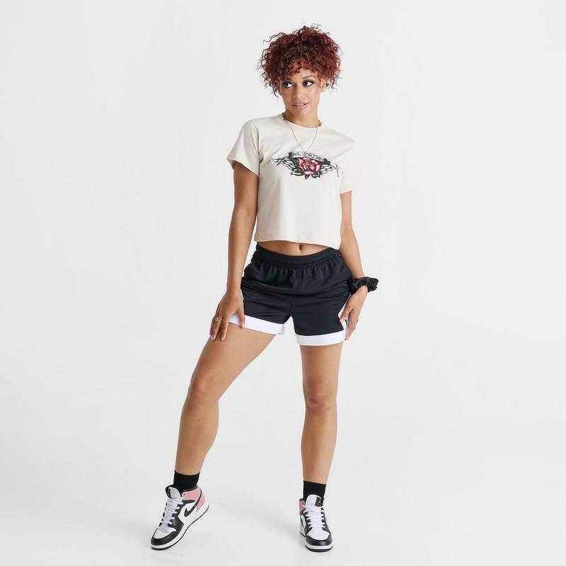 Jordan Women's Jordan Flight Rose Wing Slim-Fit Graphic T-Shirt
