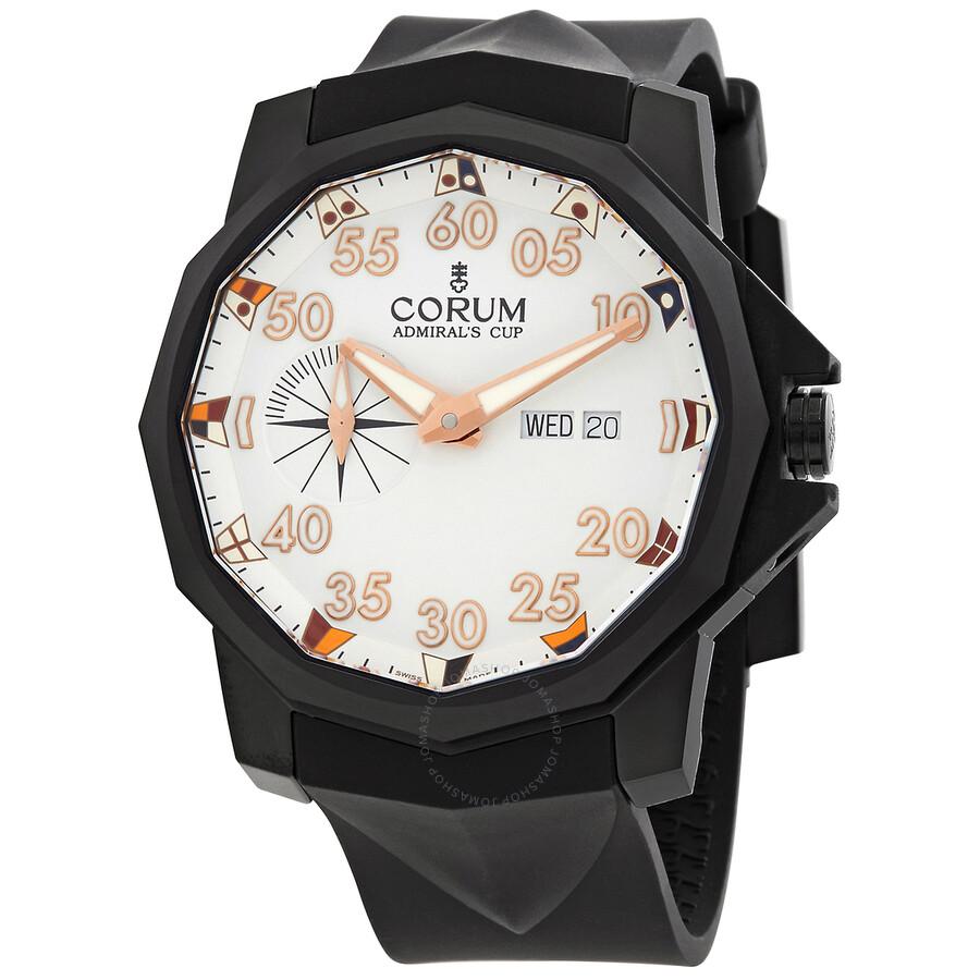 Corum Admirals Cup Competition Automatic White Dial Men's Watch A690/04313