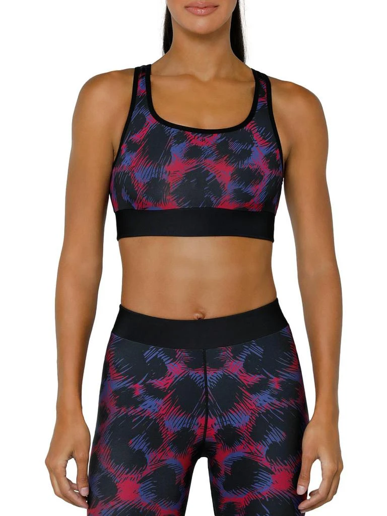 Cor Womens Scoop Neck Yoga Athletic Bra 1