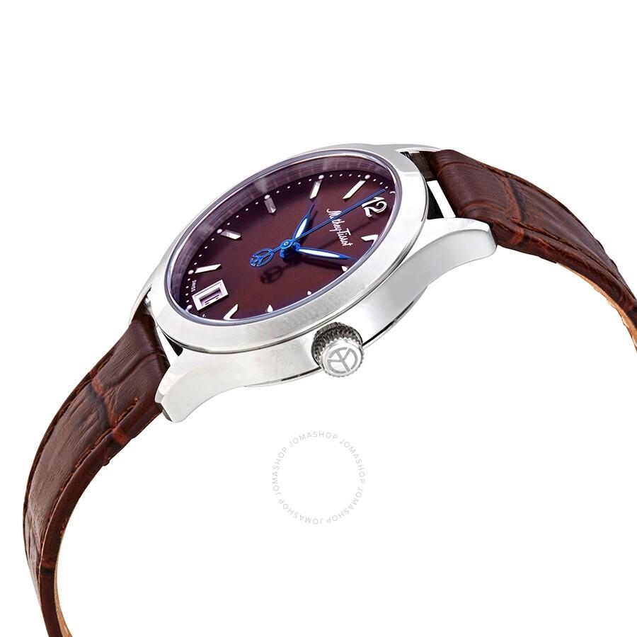 Mathey-Tissot Urban Quartz Brown Dial Ladies Watch D411AM