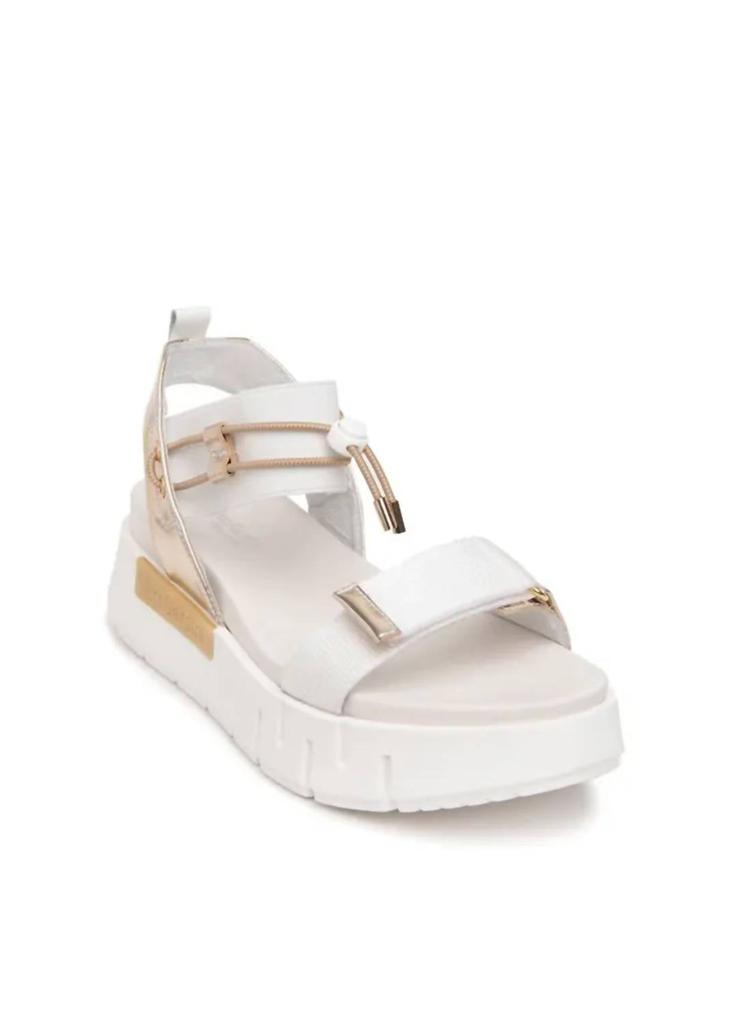 NeroGiardini Nerogiardini - Women's Argento Flatform Sandal