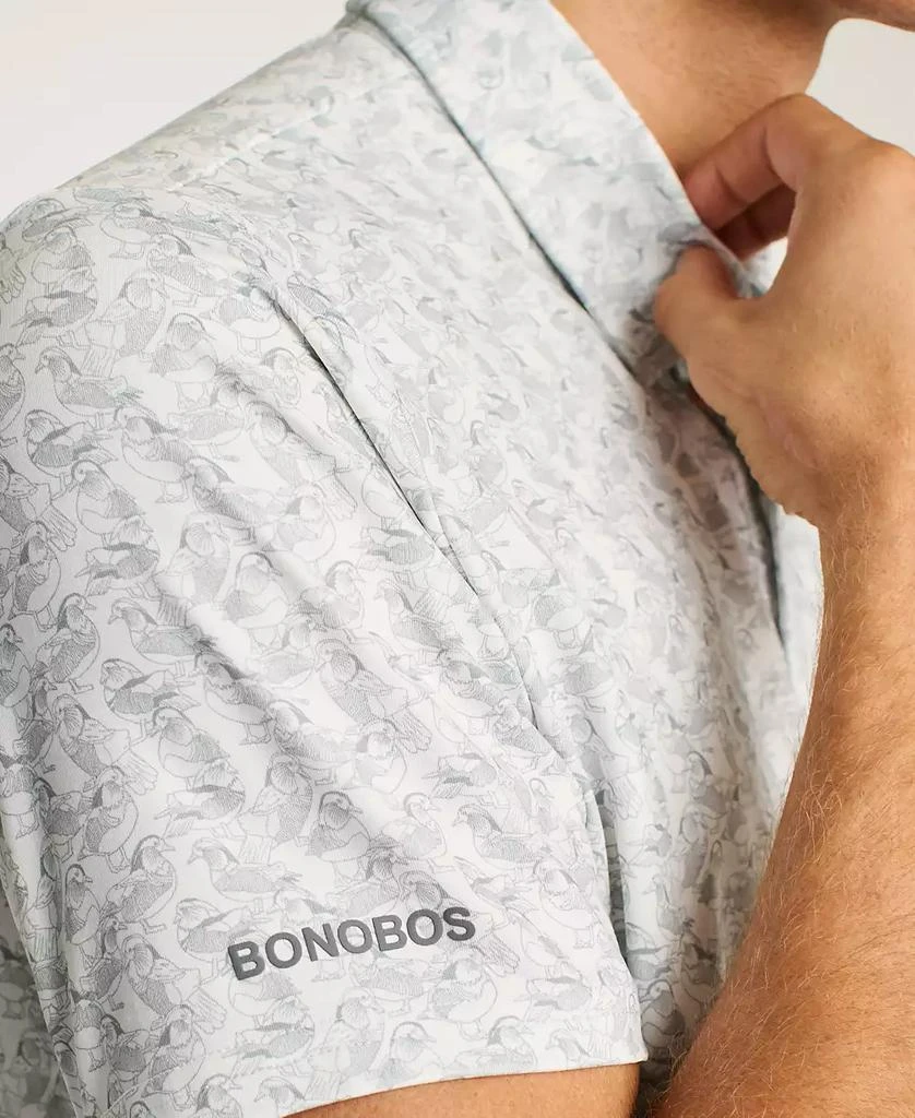 Bonobos Men's Short Sleeve Bird-Print Performance Polo Shirt 3