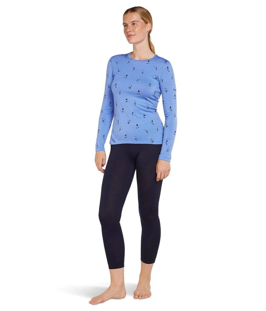 Icebreaker Merino 200 Oasis Long Sleeve Crewe Snow Day 4