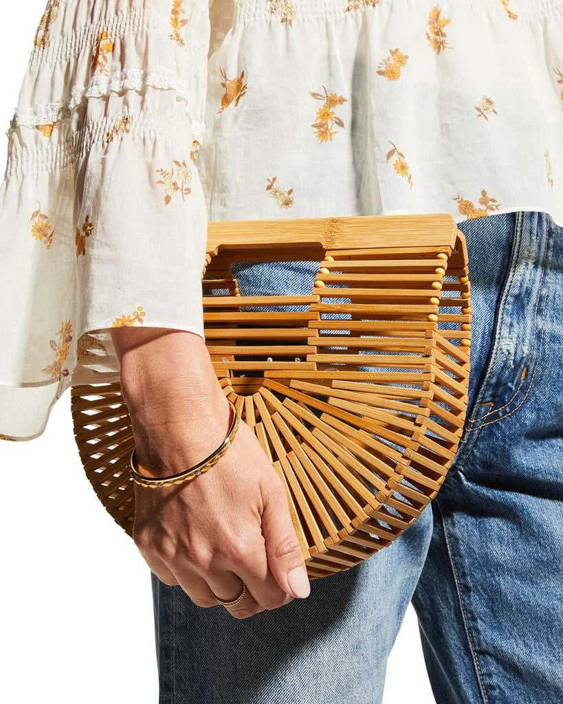 Cult Gaia Gaias Bamboo Ark Mini Top Handle Bag 2