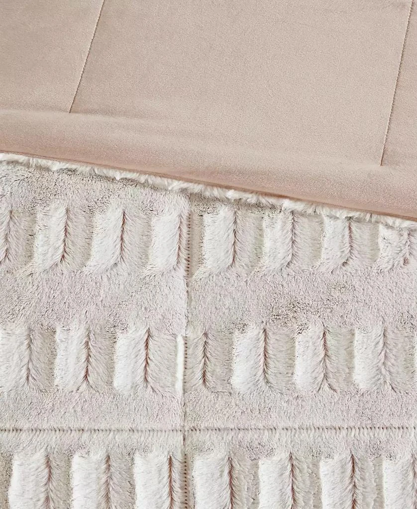 Macy's Gia Faux-Fur 2-Pc. Comforter Set 2